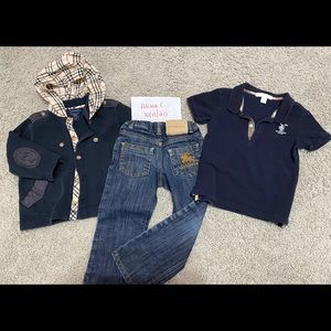Burberry Toddler Boys Lot